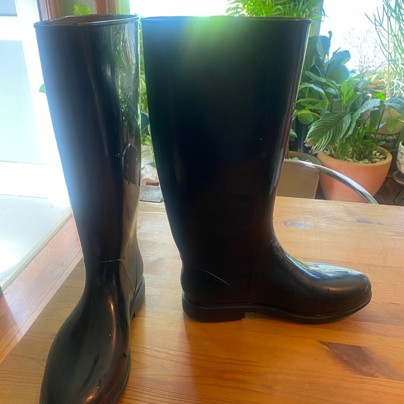 Burberry Rain-boots in black - Picture 4 of 6